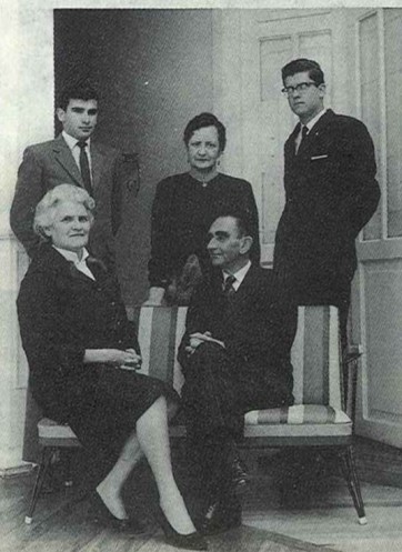 Familia De la Calle Lombana, en 1963.